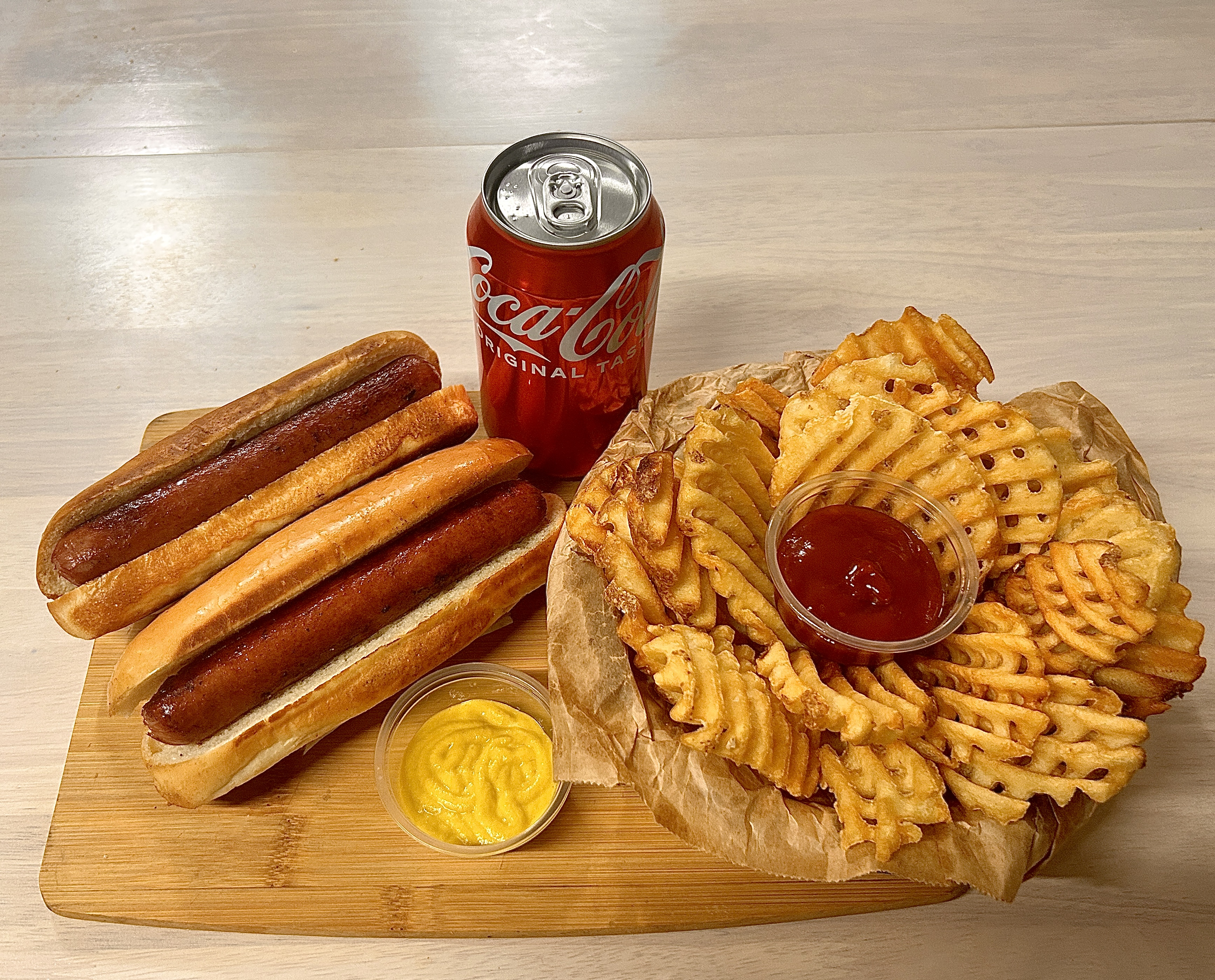 Two Hotdogs Combo