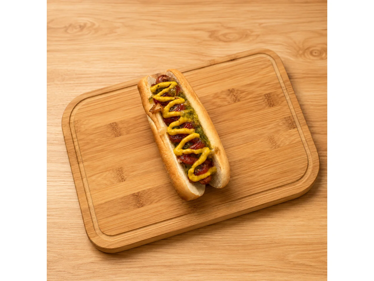Honey Relish Dog